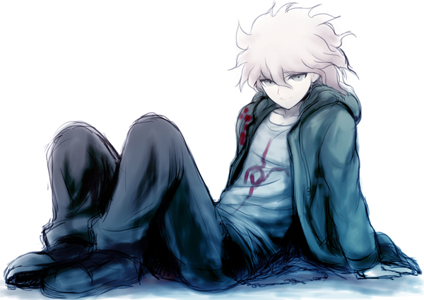 komaeda nagito (danganronpa and 1 more) drawn by toshiro1017