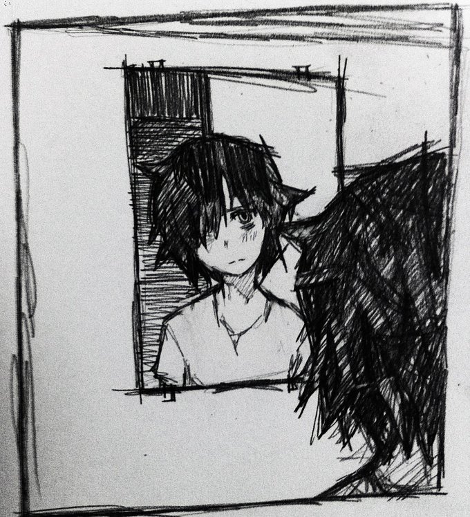 kuroki tomoko (watashi ga motenai no wa dou kangaetemo omaera ga warui!) drawn by drawfag