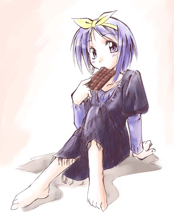 hiiragi tsukasa (lucky star) drawn by jason_(kaiten_kussaku_kikou)