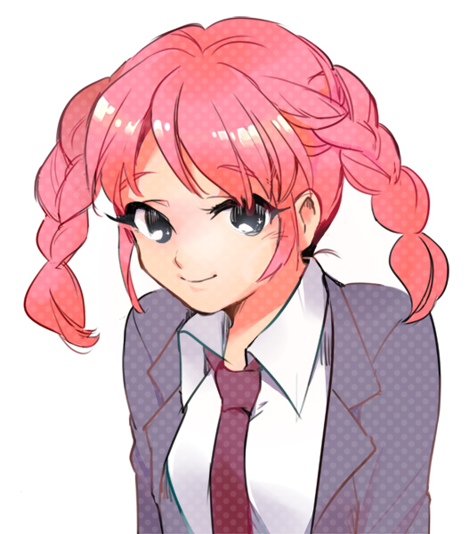 gouenji yuuka (inazuma eleven and 1 more) drawn by chuong