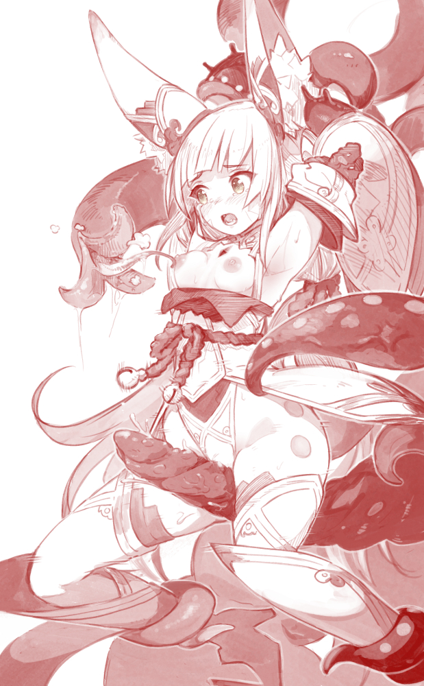 nia (xenoblade chronicles and 1 more) drawn by nurami_(shouji)