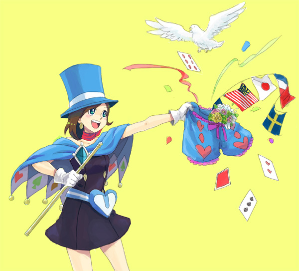 trucy wright (ace attorney and 1 more) drawn by zbura