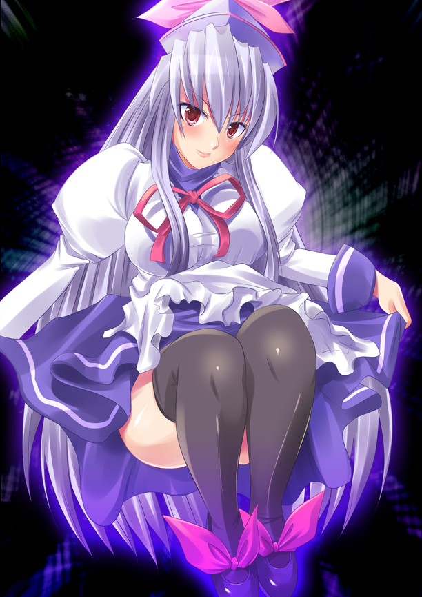 kamishirasawa keine (touhou) drawn by maki_(seventh_heaven_maxion)