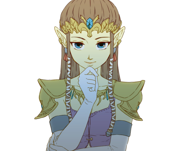princess zelda (the legend of zelda and 1 more) drawn by saiba_(henrietta)