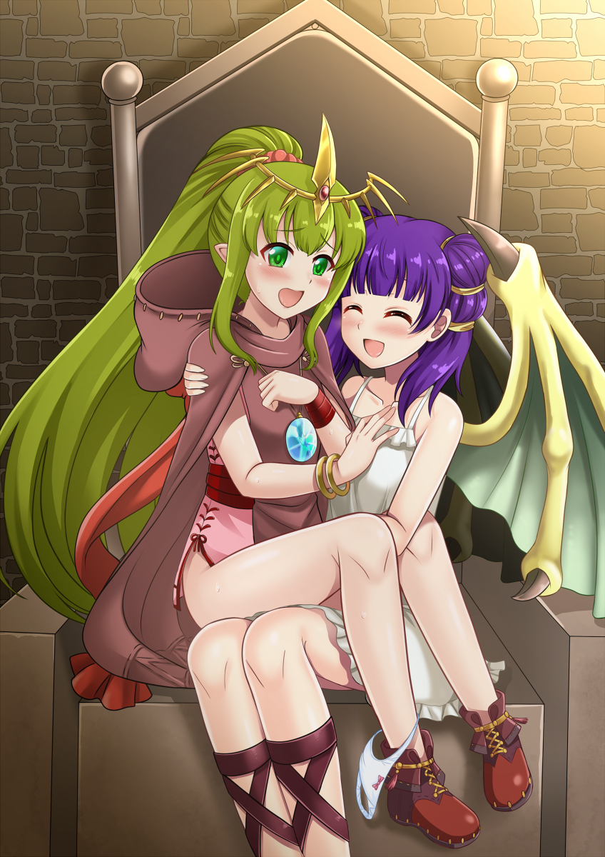 tiki and myrrh (fire emblem and 3 more) drawn by the-sinner
