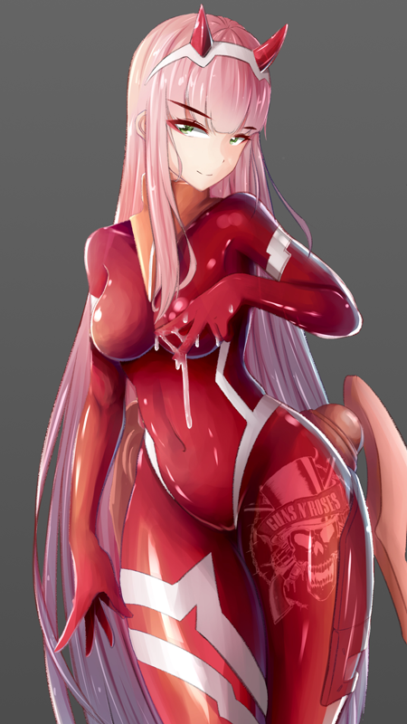 zero two (darling in the franxx and 1 more) drawn by zhongji_renxing_zi_zou_xian_danhuang