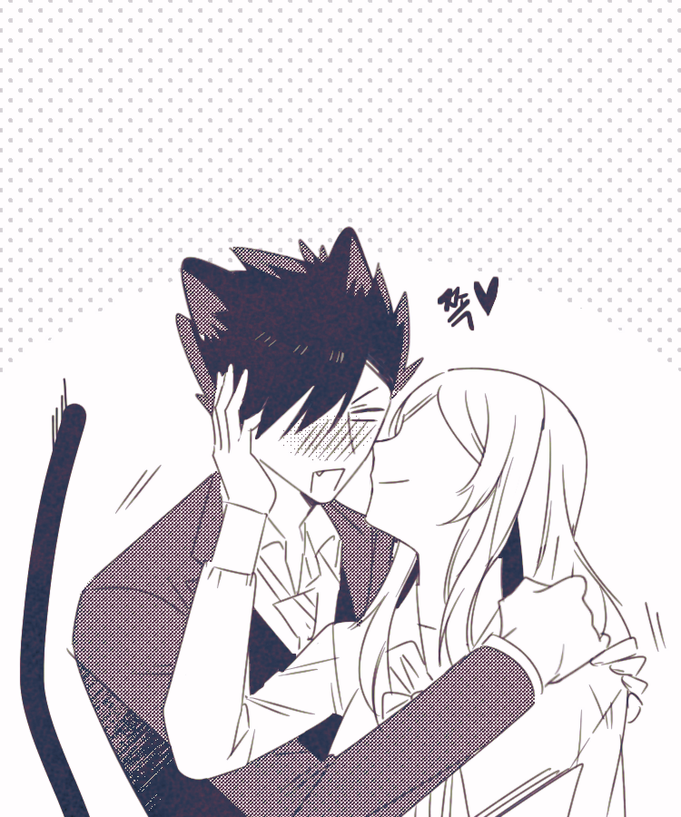 kuroo tetsurou and haiba arisa (haikyuu!!) drawn by sanme