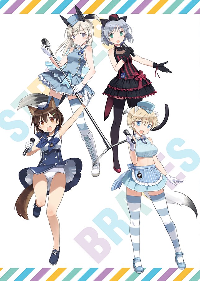 sanya v. litvyak, eila ilmatar juutilainen, nikka edvardine katajainen, and karibuchi hikari (world witches series and 2 more) drawn by shimada_fumikane