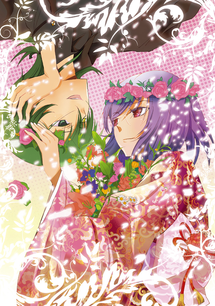 tieria erde and allelujah haptism (gundam and 1 more) drawn by hanai_shichi