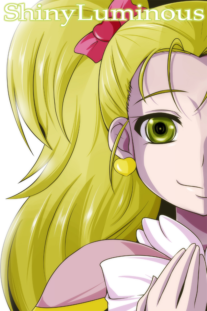 kujou hikari and shiny luminous (precure and 2 more) drawn by nishi_koutarou