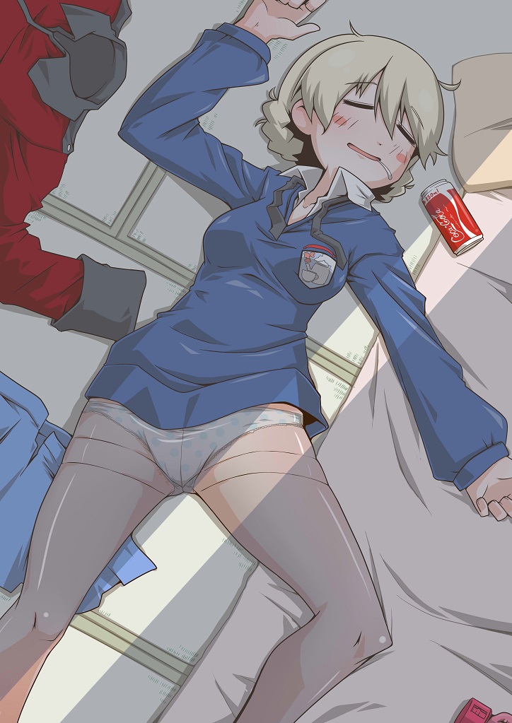darjeeling (girls und panzer and 1 more) drawn by zannen_na_hito