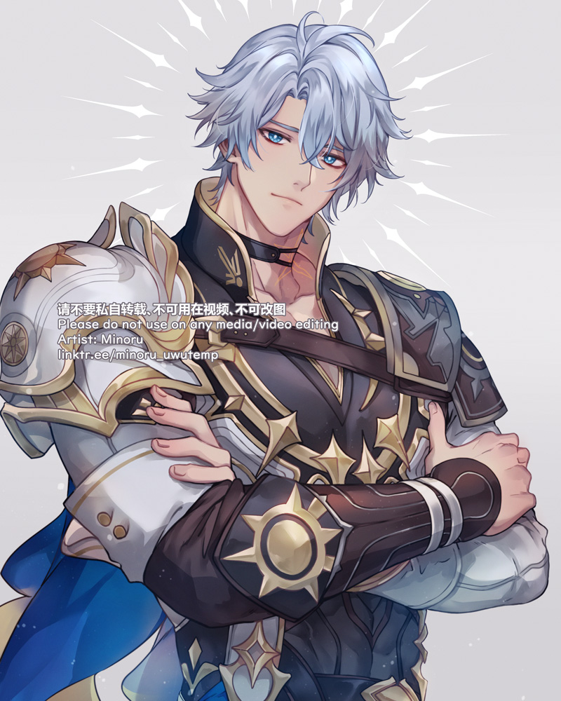 phainon (honkai and 1 more) drawn by minoru_(minoru_uwutemp)