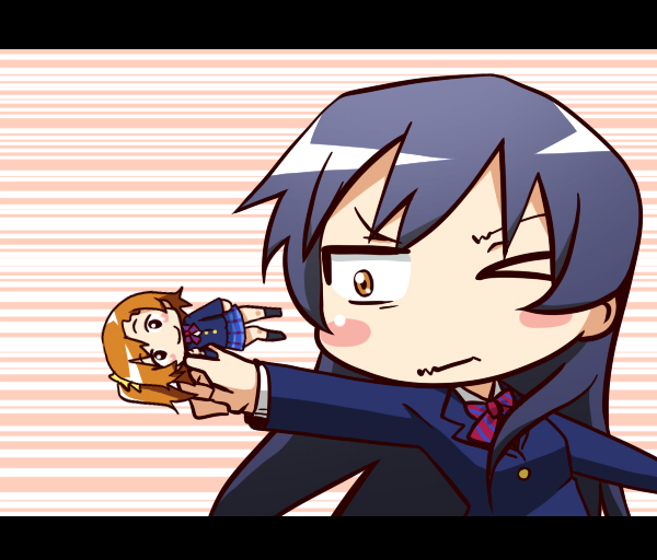 sonoda umi and kosaka honoka (love live! and 1 more) drawn by moja_(gibson)