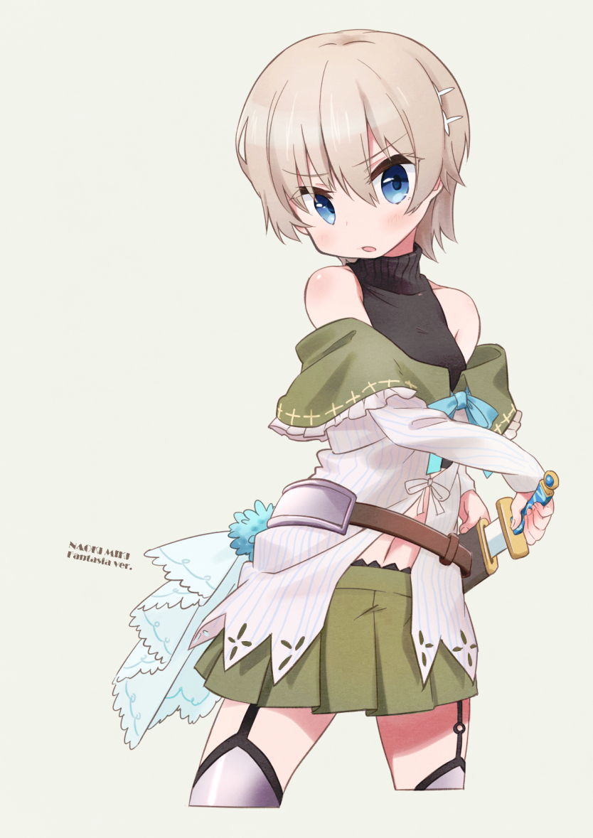 naoki miki (gakkou gurashi! and 1 more) drawn by okayparium