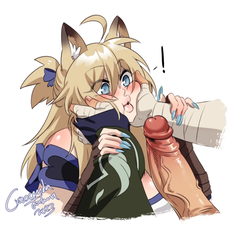 tibarn and sylana (original and 3 more) drawn by crescentia_fortuna