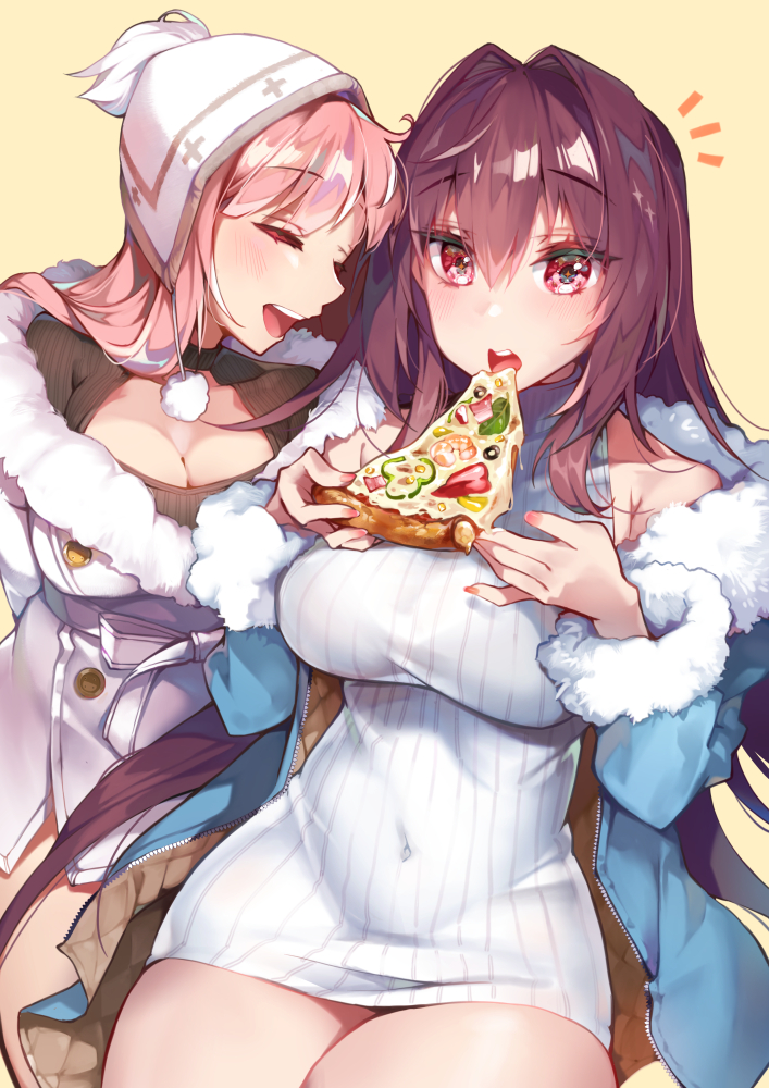 scathach and medb (fate and 1 more) drawn by kanola_u