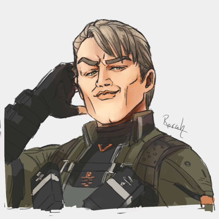 gwin evans (xenoblade chronicles and 1 more) drawn by lilithcosa
