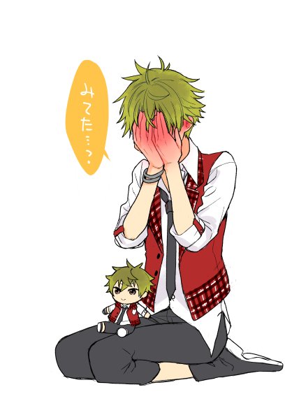 akiyama hayato (idolmaster and 1 more) drawn by oden_(odencong)