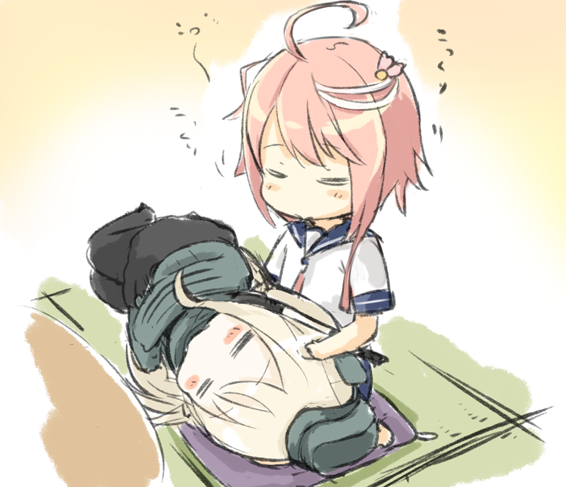 i-58 and u-511 (kantai collection) drawn by engiyoshi