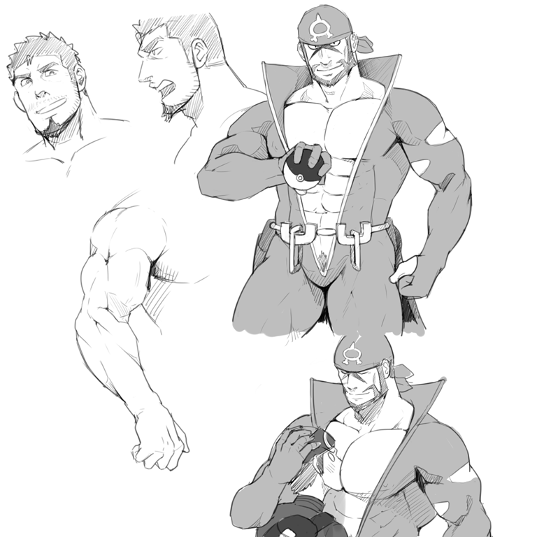 archie (pokemon and 1 more) drawn by sakuramarusan