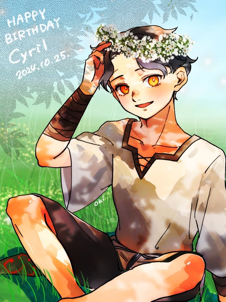 cyril (fire emblem and 1 more) drawn by kina_leaf