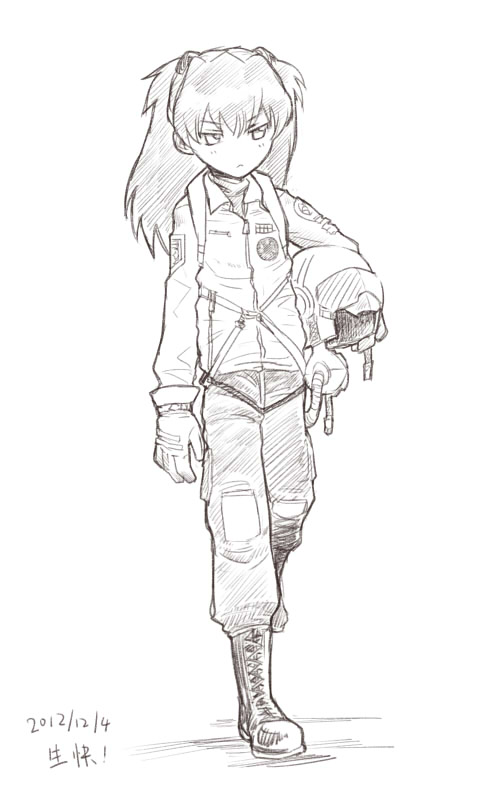 souryuu asuka langley (neon genesis evangelion and 2 more) drawn by huu00