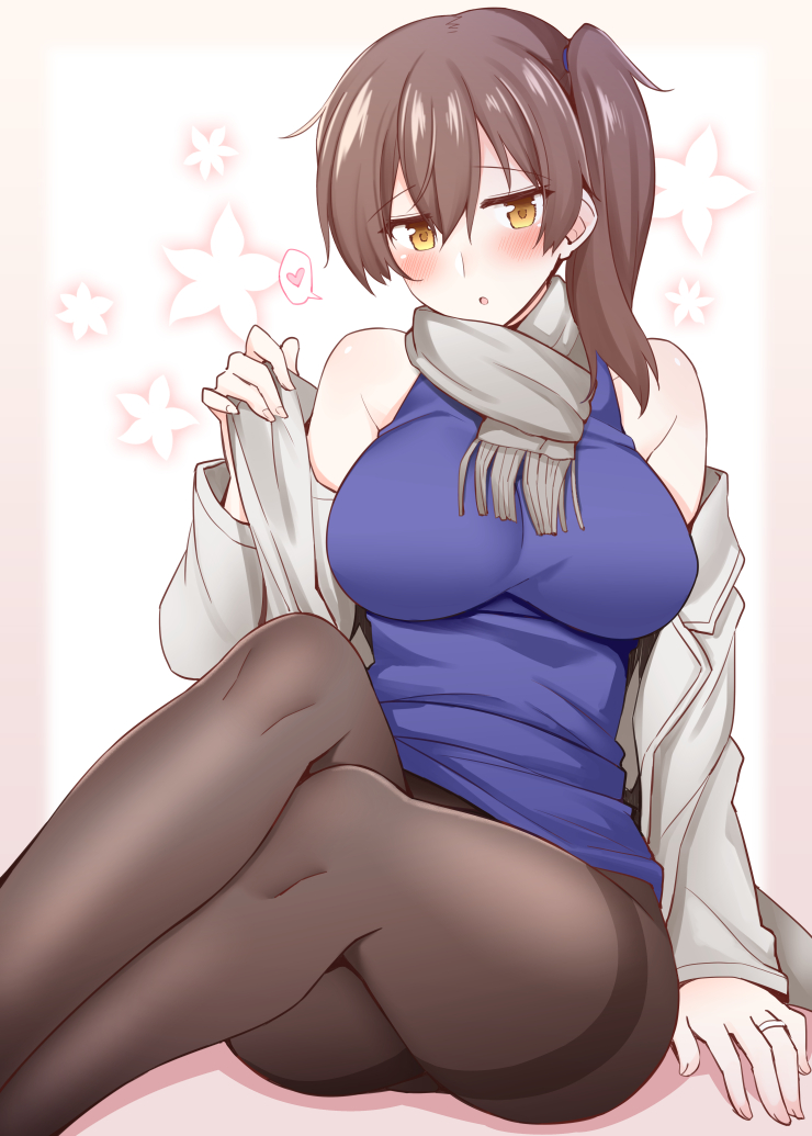 kaga (kantai collection) drawn by rui_shi_(rayze_ray)
