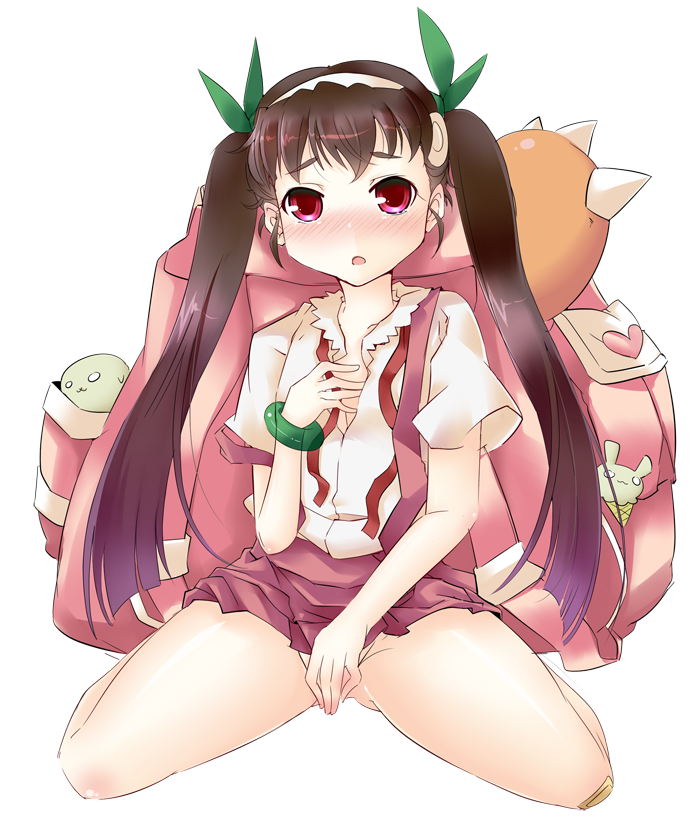 hachikuji mayoi (monogatari and 2 more) drawn by sesield