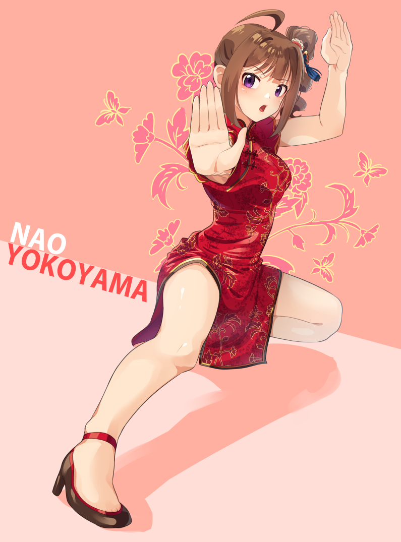 yokoyama nao (idolmaster and 2 more) drawn by kamille_(vcx68)