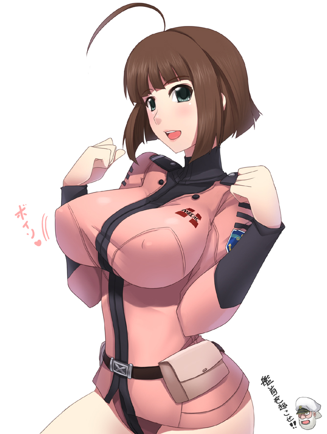 harada makoto (uchuu senkan yamato and 1 more) drawn by darkmaya