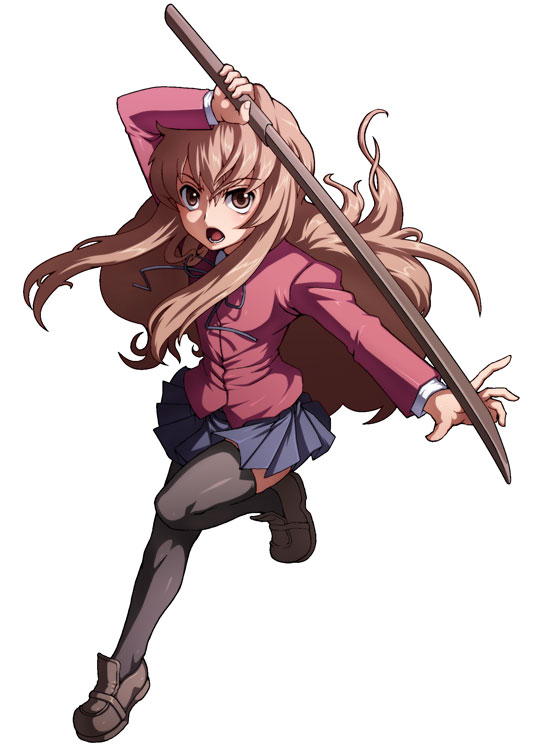 aisaka taiga (toradora!) drawn by caryo and tabigarasu