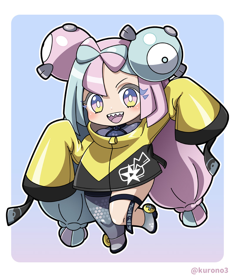 iono (pokemon and 1 more) drawn by kurono