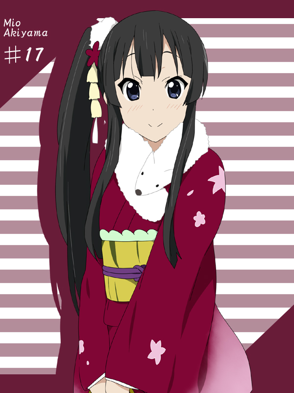 akiyama mio (k-on!) drawn by ikari_manatsu