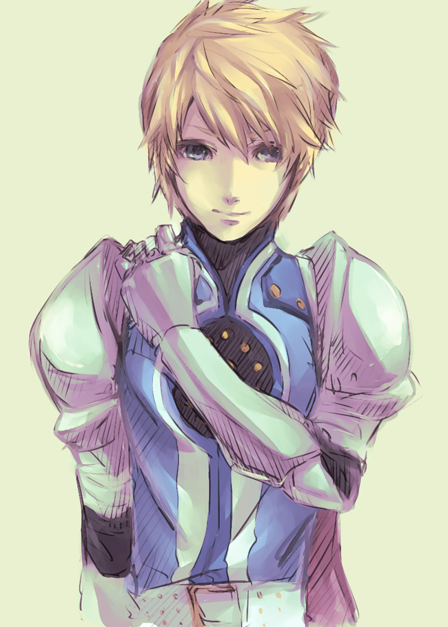 flynn scifo (tales of and 1 more) drawn by shiro_(reptil)