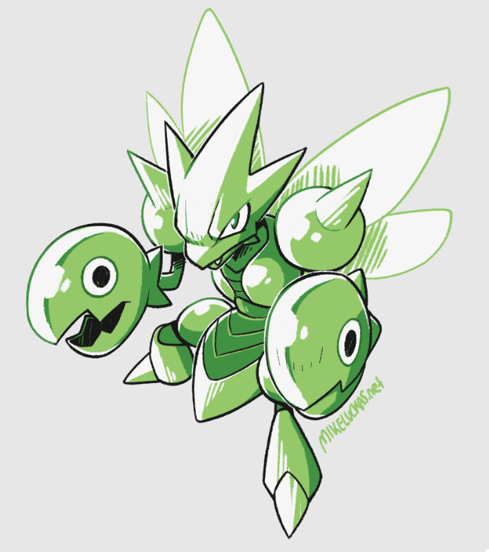 scissors (pokemon and 1 more) drawn by mike_luckas