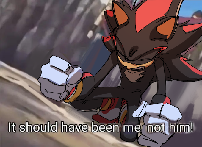 shadow the hedgehog (yu-gi-oh! and 2 more) drawn by anhoang_i