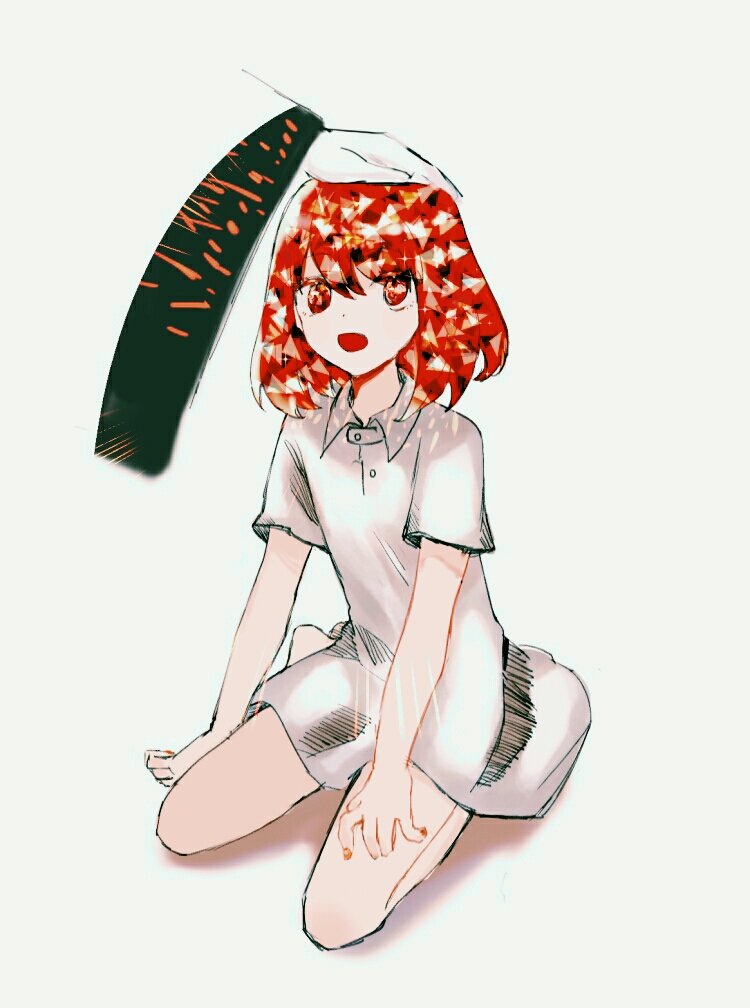 kongou sensei and red diamond (houseki no kuni) drawn by gakarico
