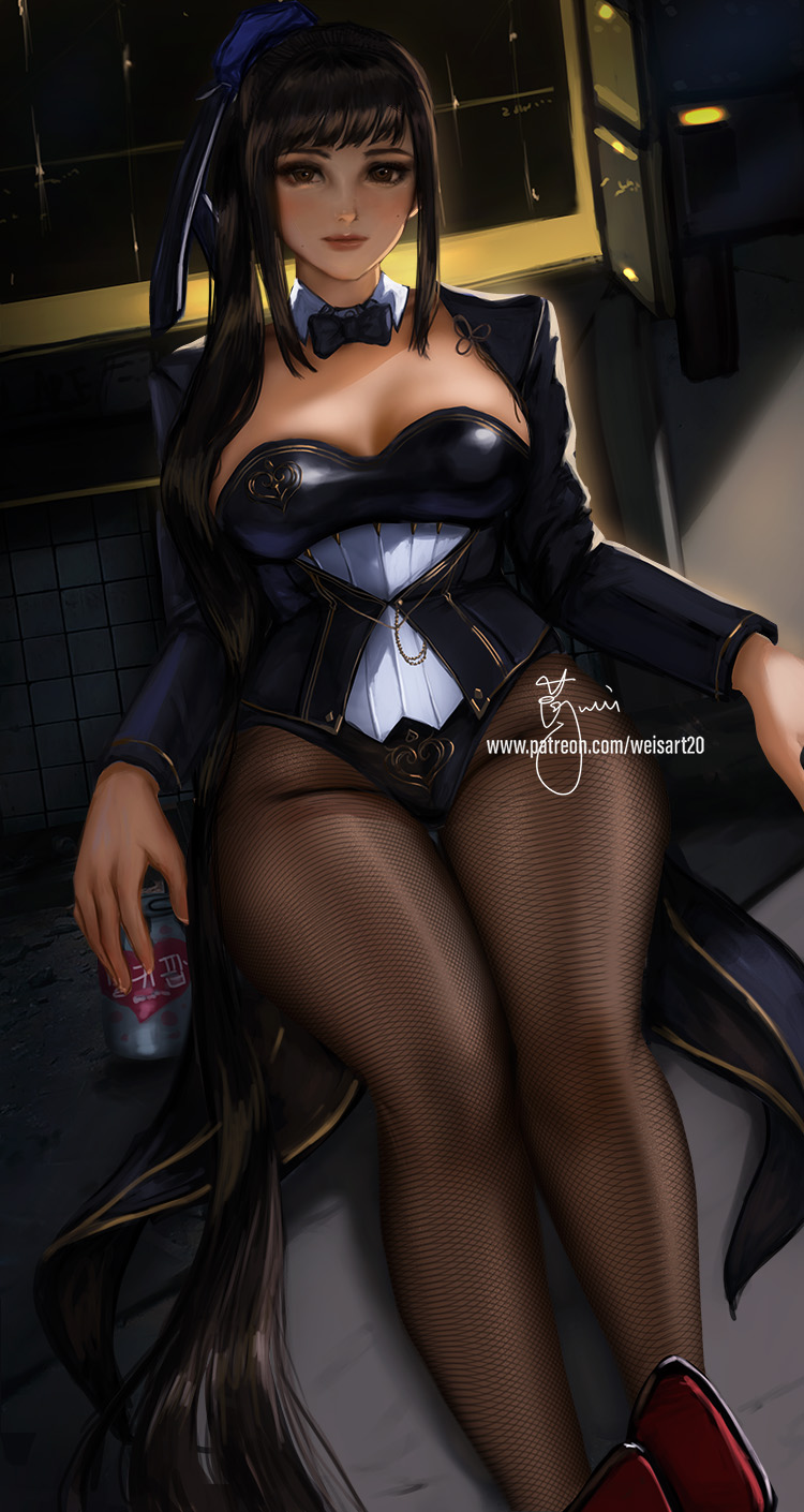 eve (stellar blade) drawn by wei_(promise_0820)