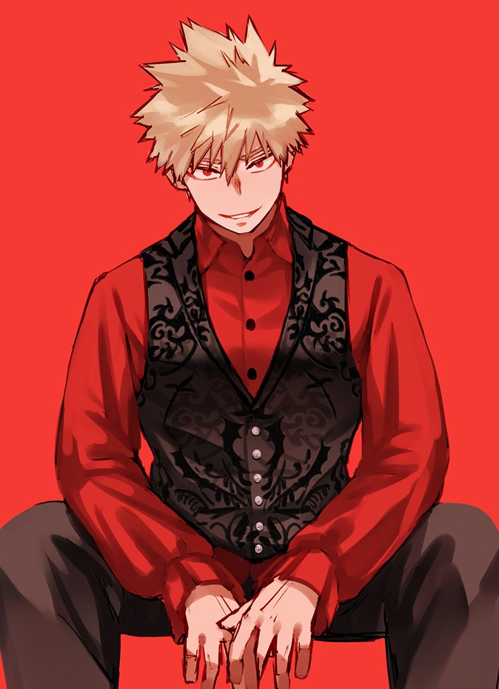bakugou katsuki (boku no hero academia) drawn by donnaoneone