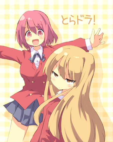 aisaka taiga and kushieda minori (toradora!) drawn by oge_(ogeogeoge)