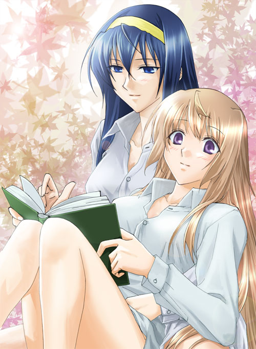 himemiya chikane and kurusugawa himeko (kannazuki no miko) drawn by fervent_idiot