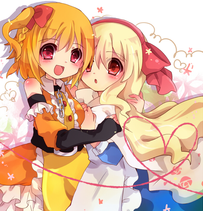 kozakura marry and kisaragi momo (kagerou project) drawn by uguisu_mochi_(ykss35)