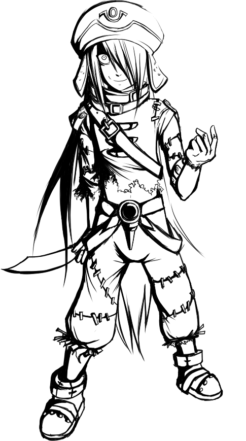 azure kite (.hack// and 1 more) drawn by la-blanc