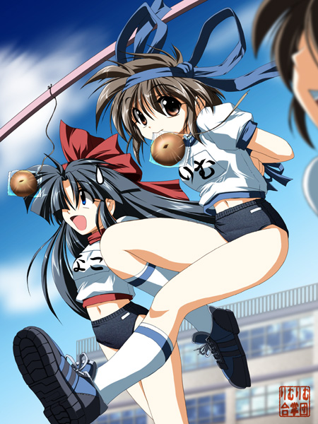 nakoruru and rimururu (samurai spirits) drawn by f20_(funimaru)