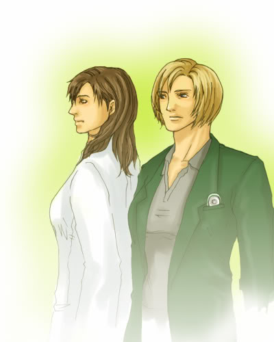 james sunderland and henry townshend (silent hill and 2 more)