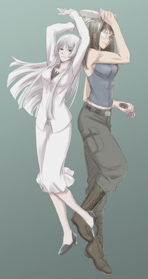 koko hekmatyar and sofia valmer (jormungand) drawn by seo_(westhills)