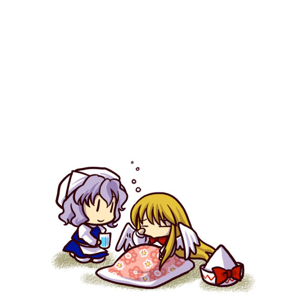 letty whiterock and lily white (touhou) drawn by socha