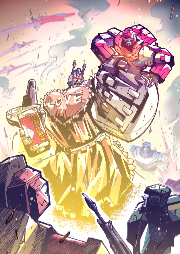 overlord (transformers and 1 more) drawn by ichira-san