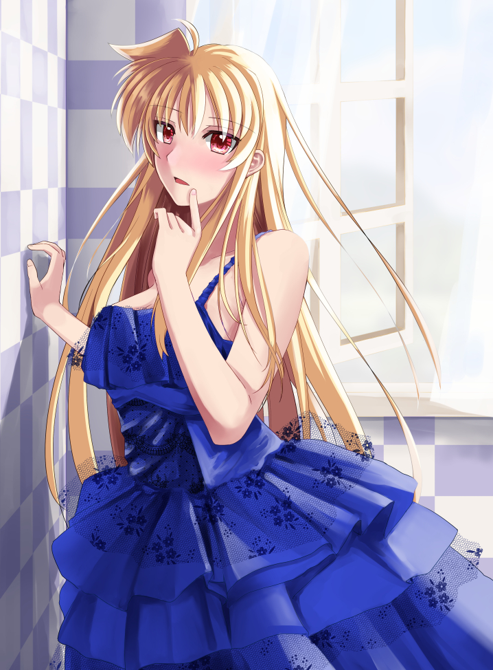 fate testarossa (lyrical nanoha and 1 more) drawn by sougetsu_izuki