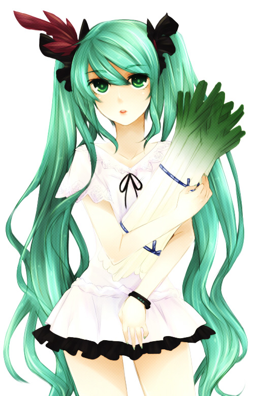 hatsune miku (vocaloid and 1 more) drawn by meimone